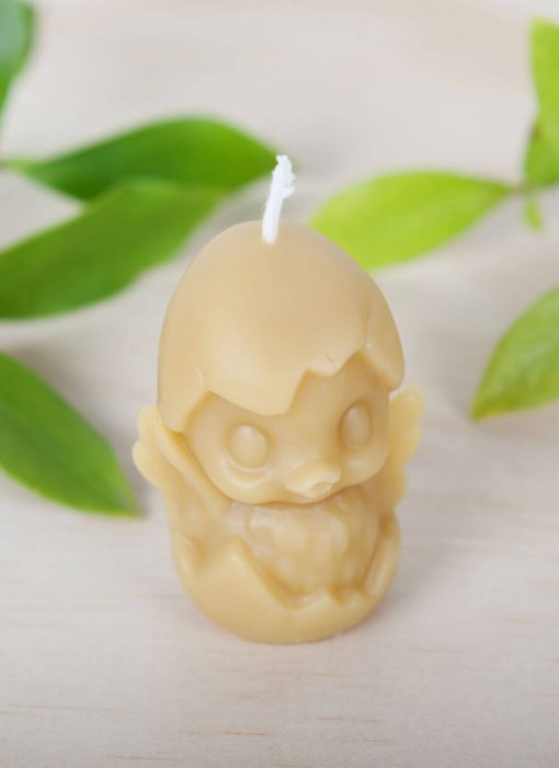 Cute Chick 02 100% pure Beeswax Candle