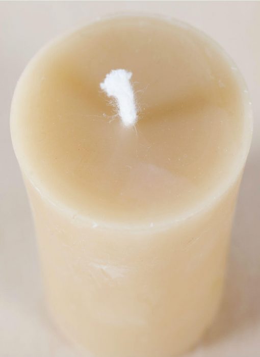 Cylinder 03 100% Pure Beeswax Candle